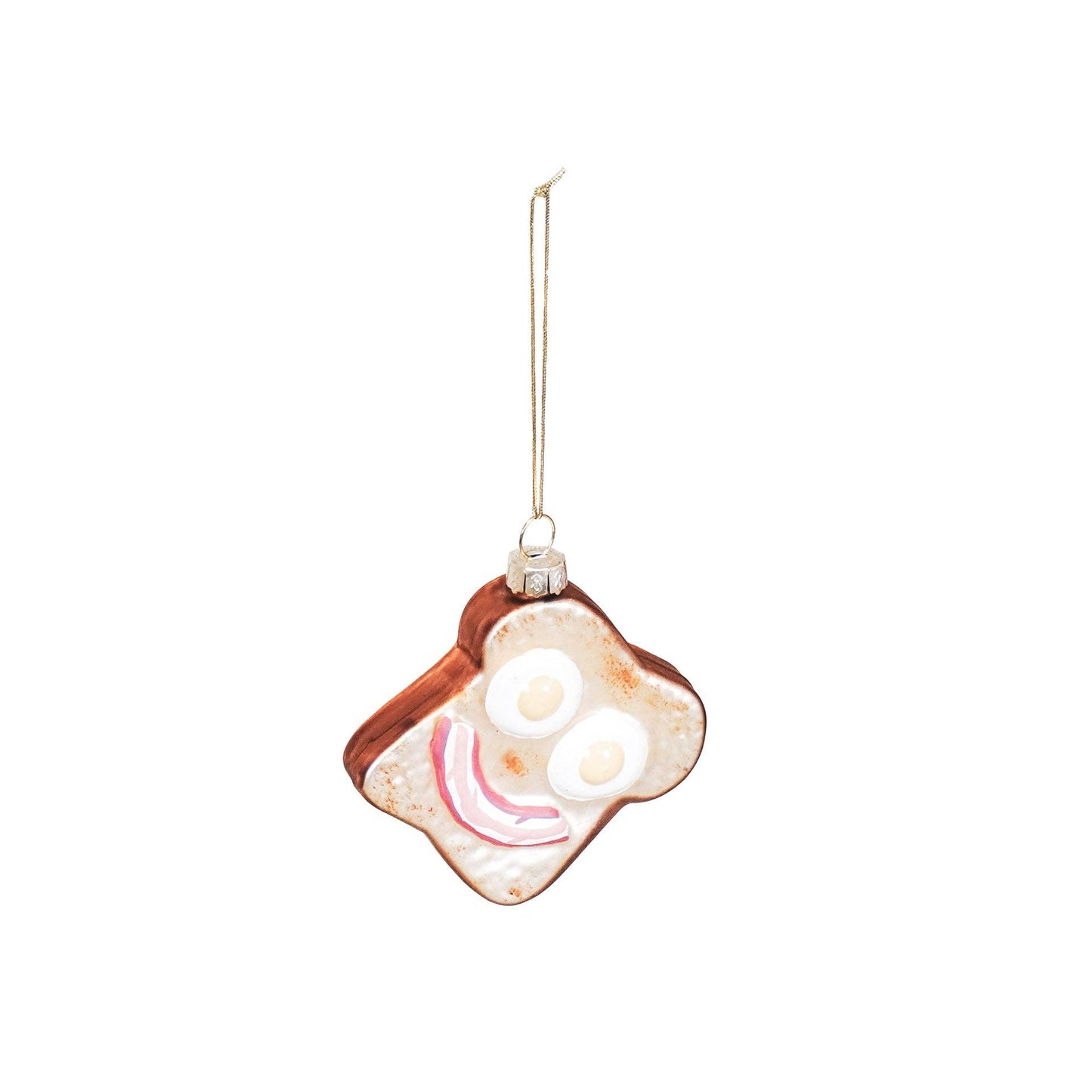 Housevitamin bv - Percha navideña para sándwich de huevos, cristal, 6,5 x 6,5 x 2,5 cm