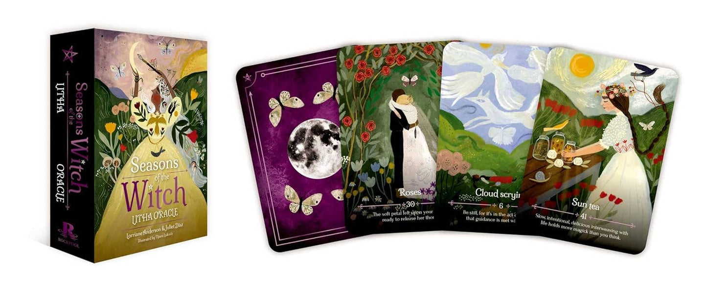 Las temporadas de la bruja Litha Oracle Cards Rockpool