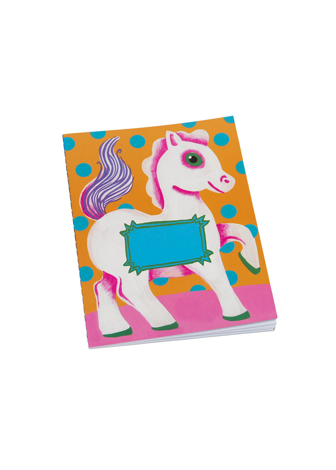 gentle thrills - Cuaderno de pony blanco