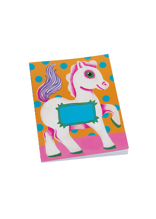 gentle thrills - Cuaderno de pony blanco