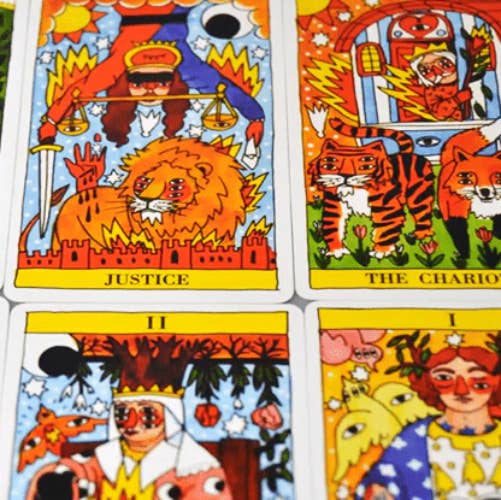 Tarot Del Fuego Deck Fournier