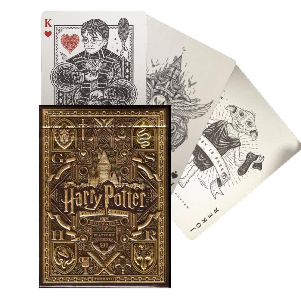 Juego de cartas Harry Potter Hufflepuff Yellow Theory11
