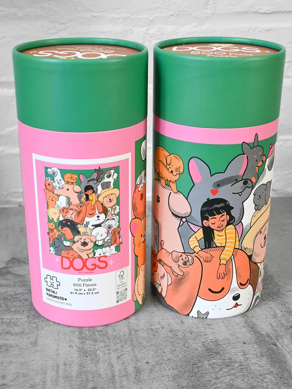 puzzle dogs 500 piezas