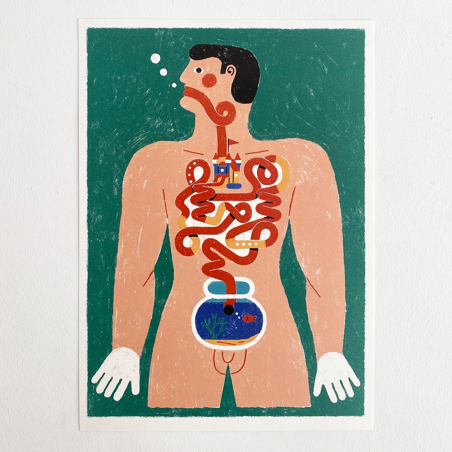 night and day illustration