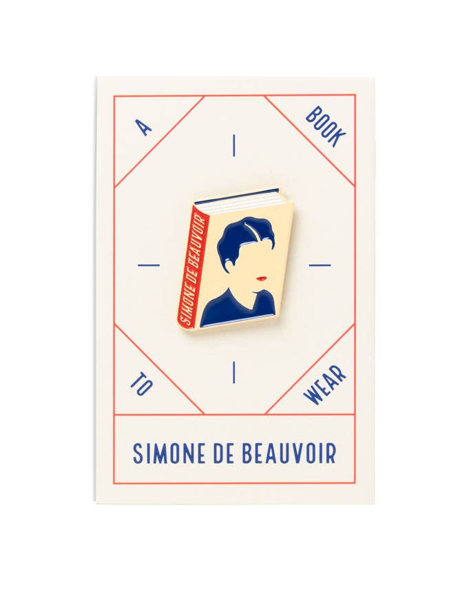Pin Simone de Beauvoir