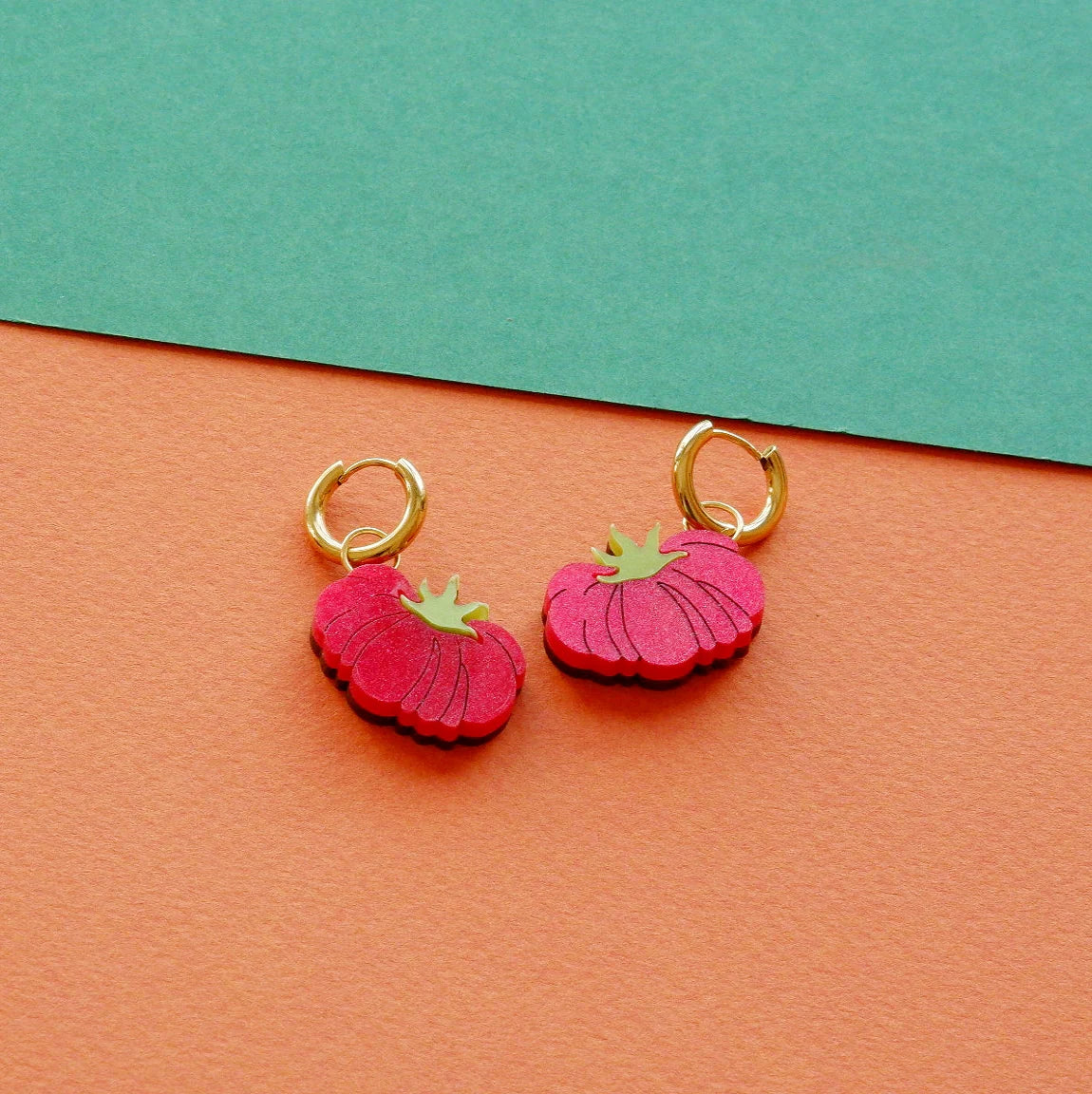 pendientes tomate