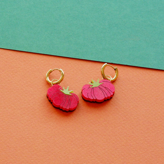 pendientes tomate