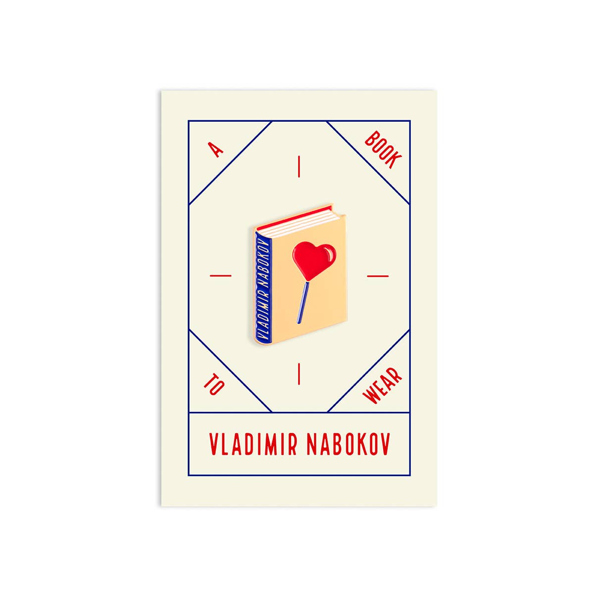 Pin  Vladimir Nabokov