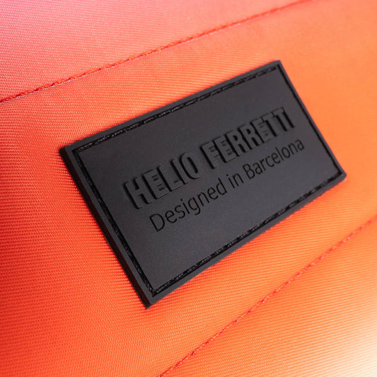 funda para  portátil naranja