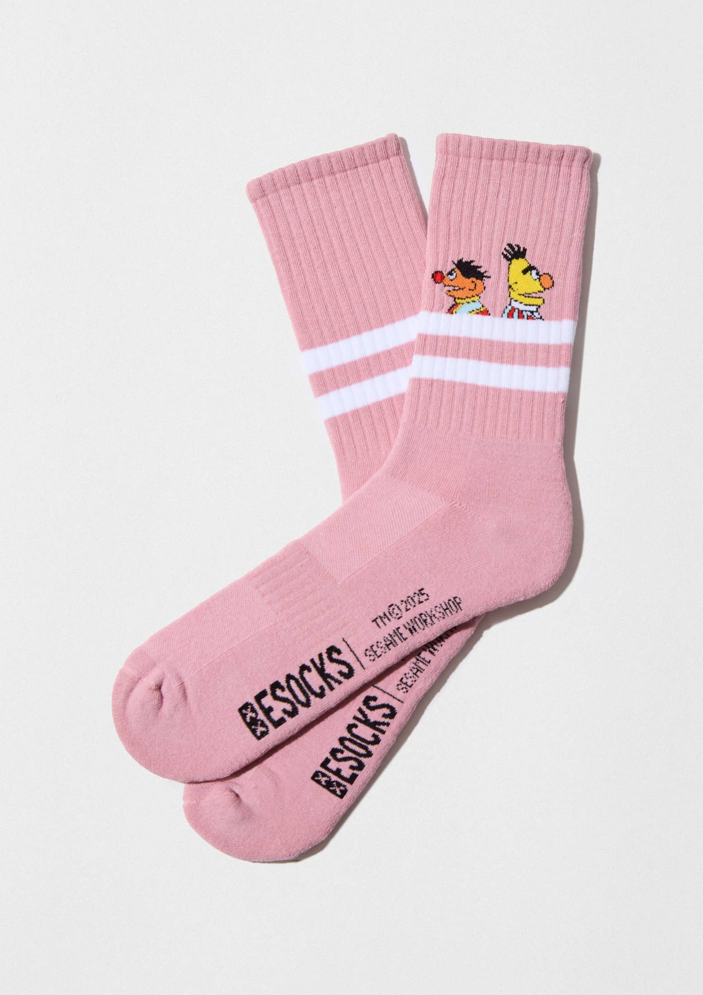 BESOCKS - BeSesameStreet Epi & Blas Street - 100% Organic Cotton Sock