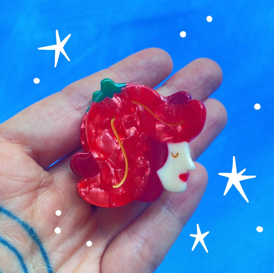 Lisa Junius - Garra de pelo de hada de flores