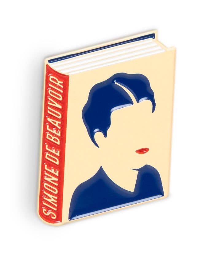 Pin Simone de Beauvoir
