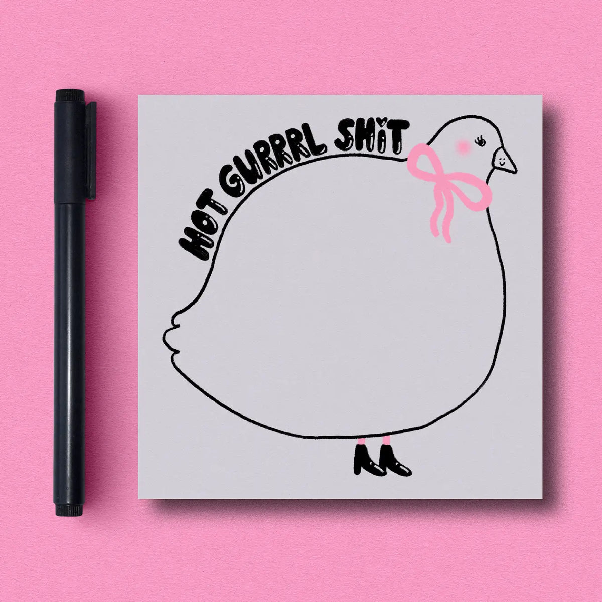 bloc de notas hot gurrrl shit