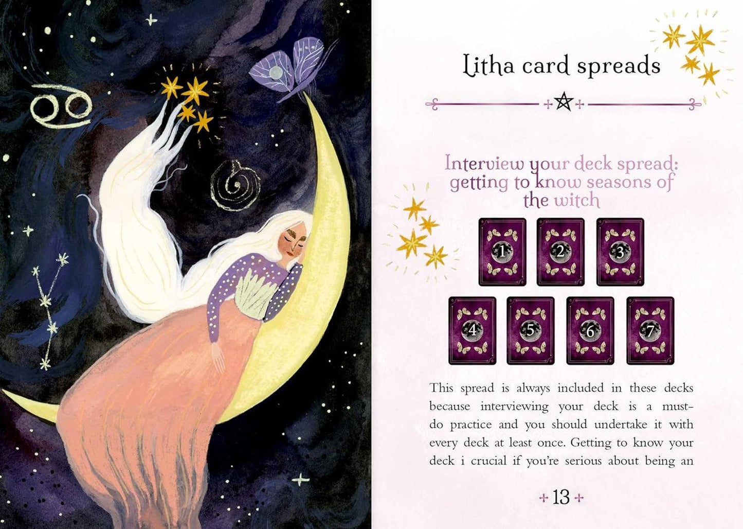 Las temporadas de la bruja Litha Oracle Cards Rockpool