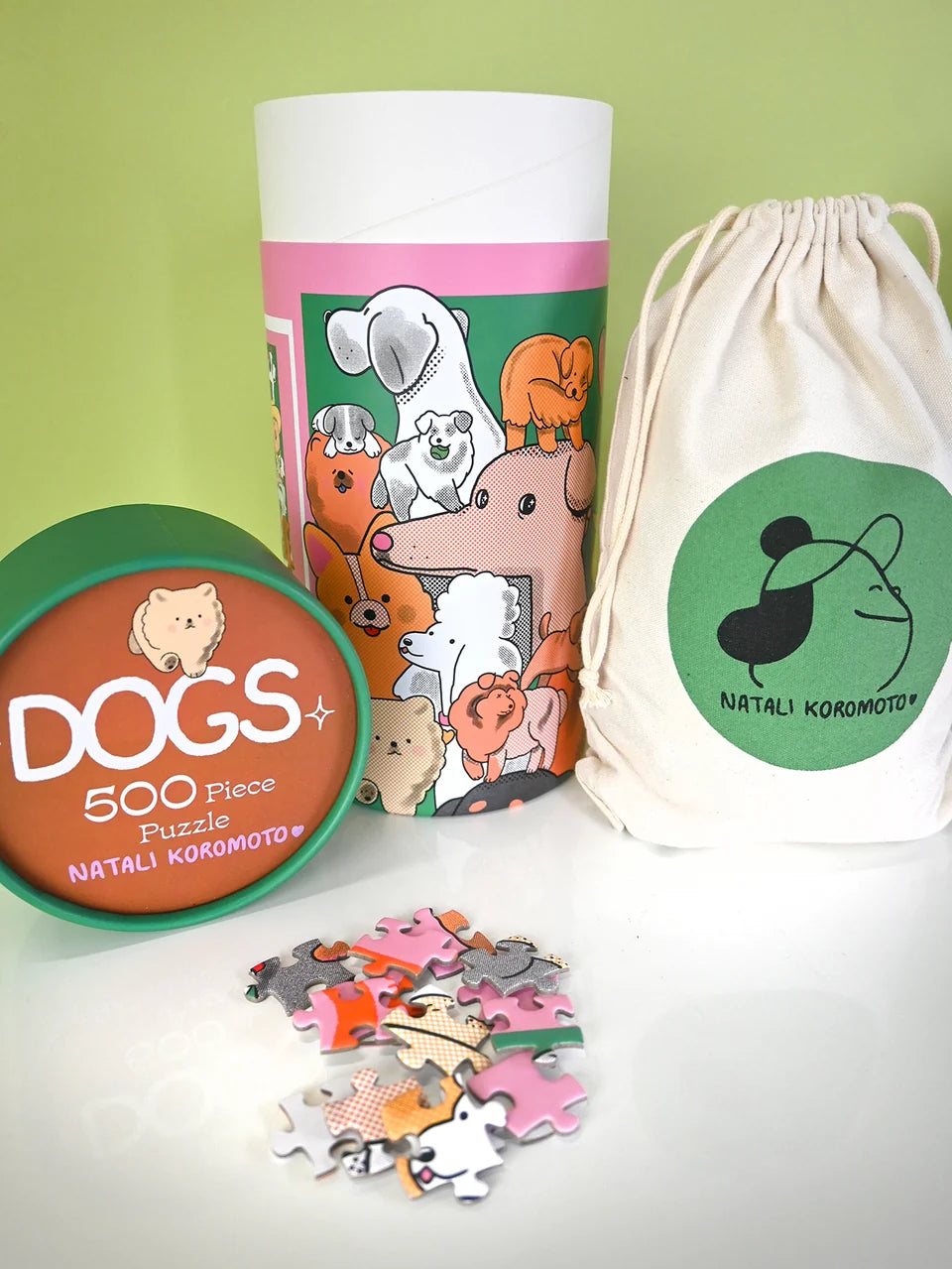 puzzle dogs 500 piezas