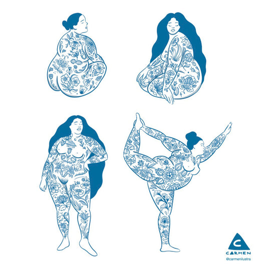 ilustracion 4 mujeres