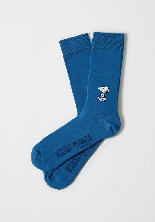BESOCKS - BeSnoopy Bordado - 100% Organic Cotton Socks