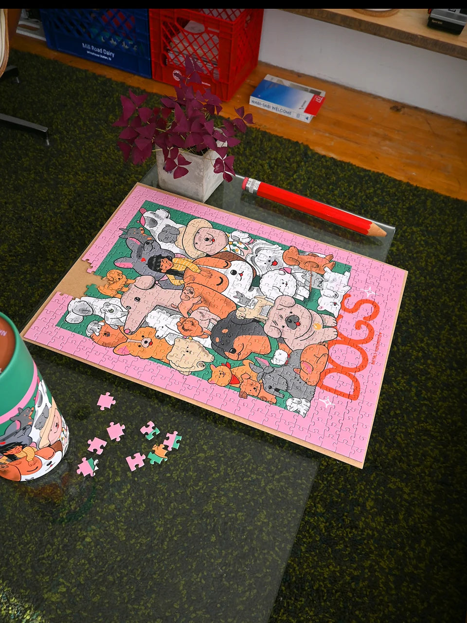 puzzle dogs 500 piezas