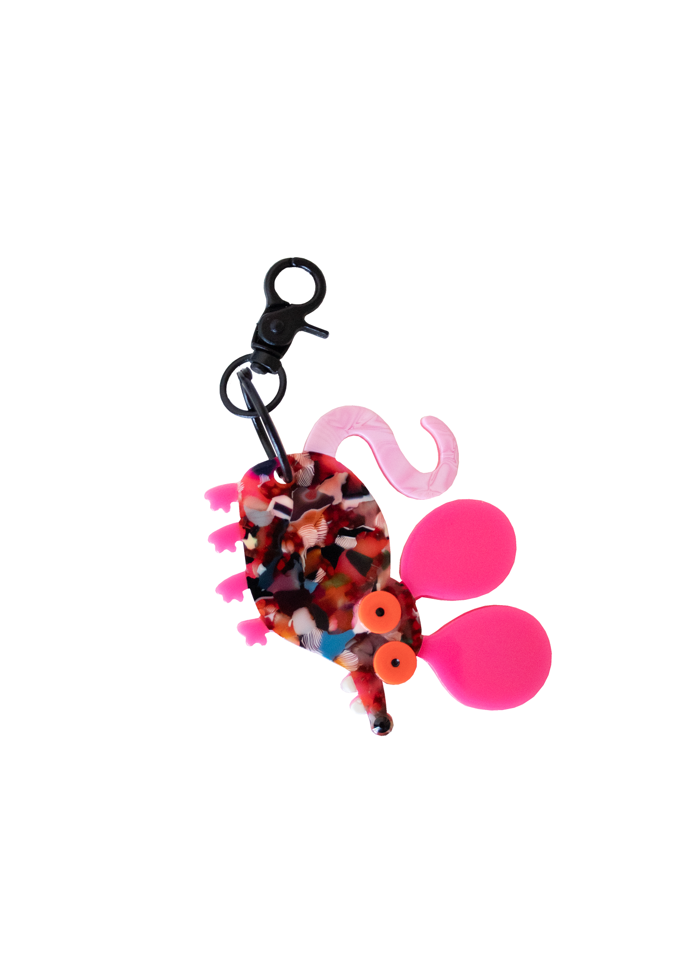 Llavero de rata bebé