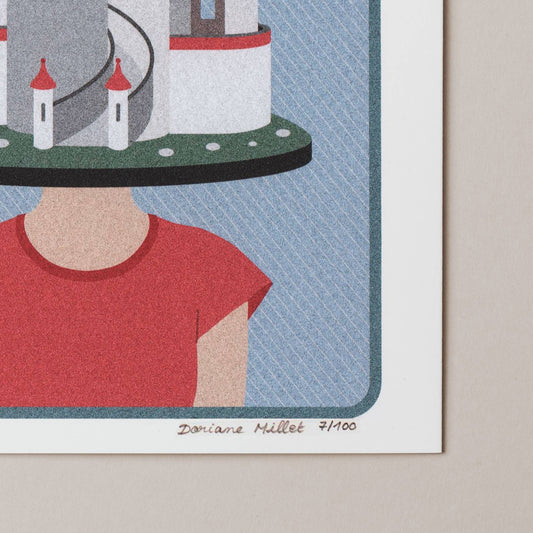 La Romantique | Impresión artística 15x20 cm | Edición limitada