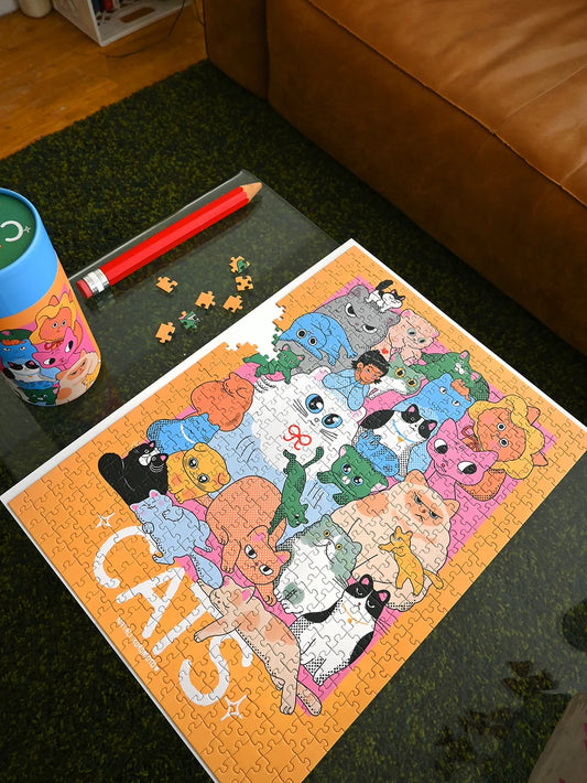 puzzle cats 500 piezas