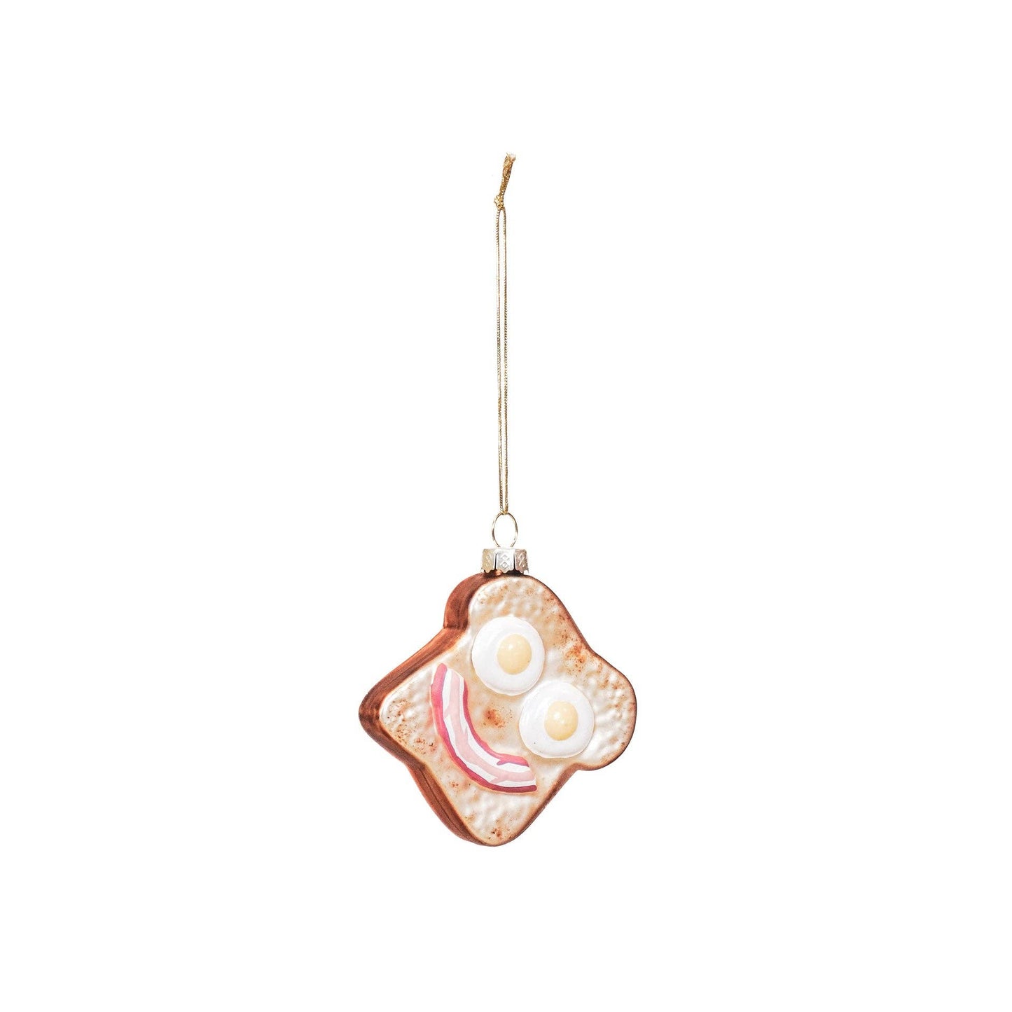 Housevitamin bv - Percha navideña para sándwich de huevos, cristal, 6,5 x 6,5 x 2,5 cm