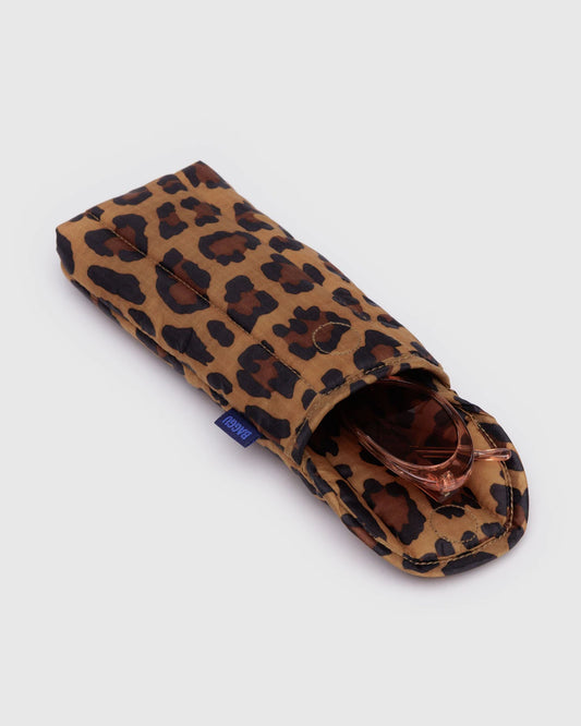 funda gafas leopard baggu