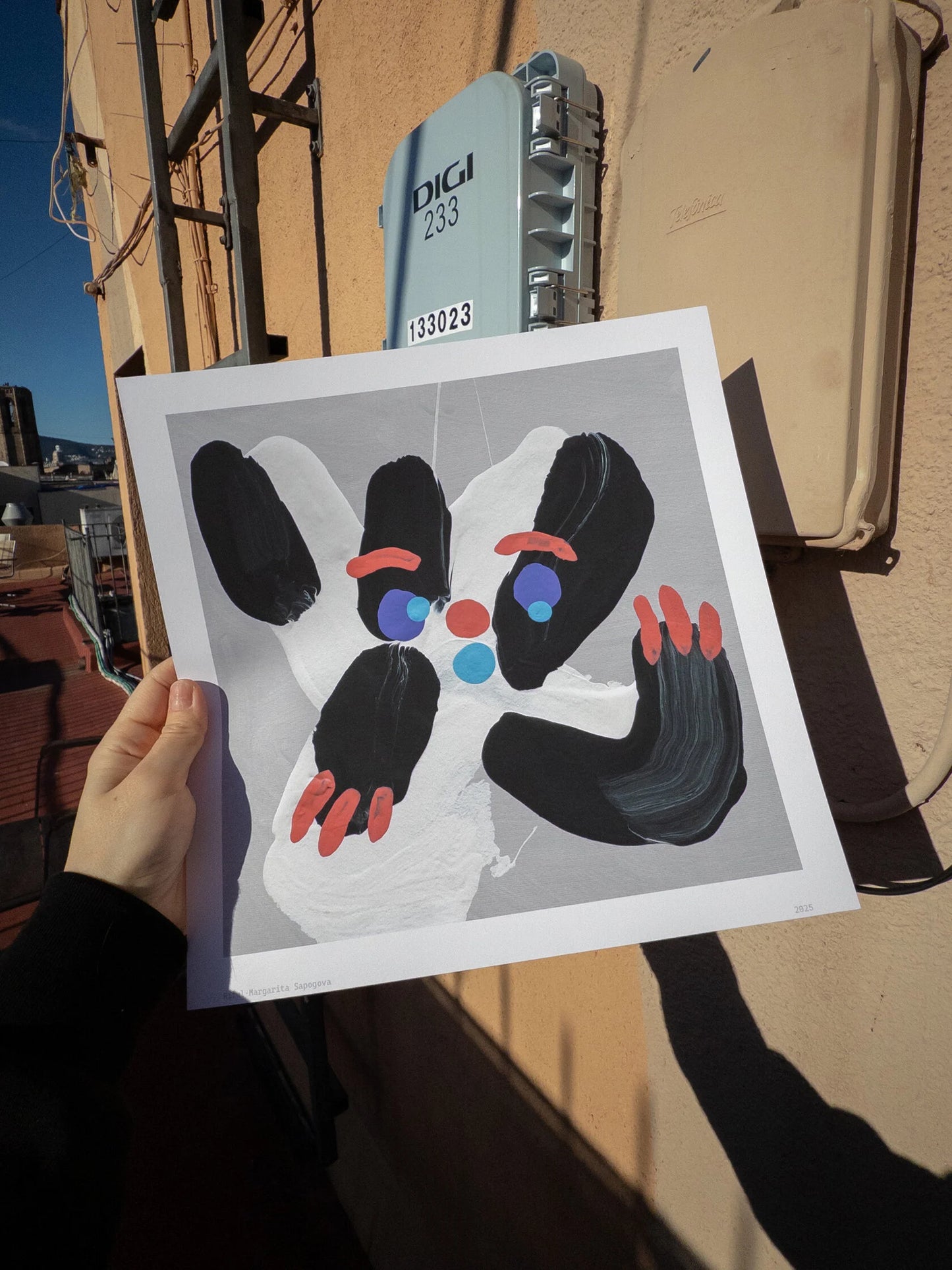 night and day illustration