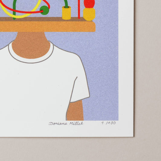 El laberinto | Impresión artística de 15x20 cm | Edición limitada