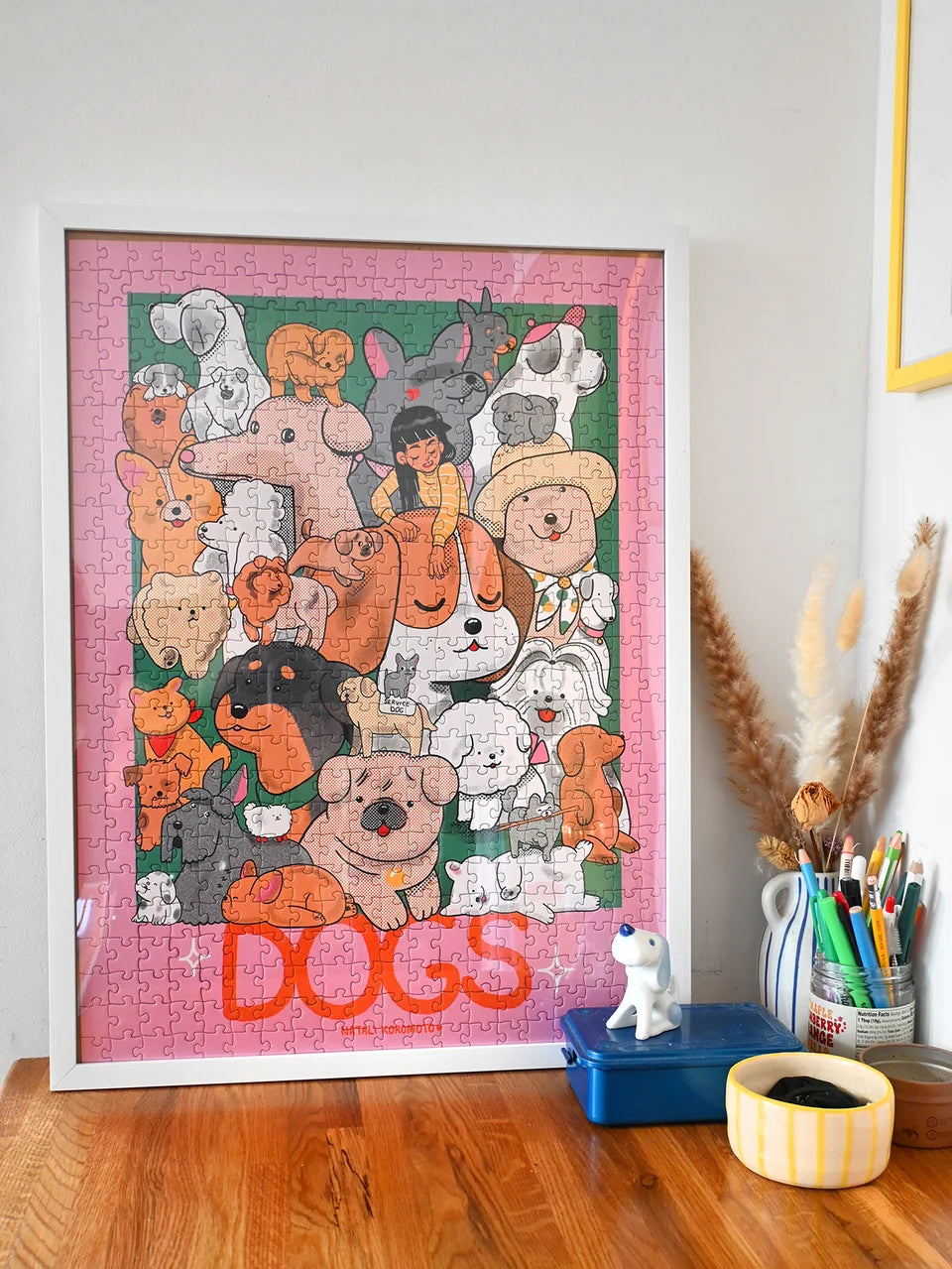 puzzle dogs 500 piezas
