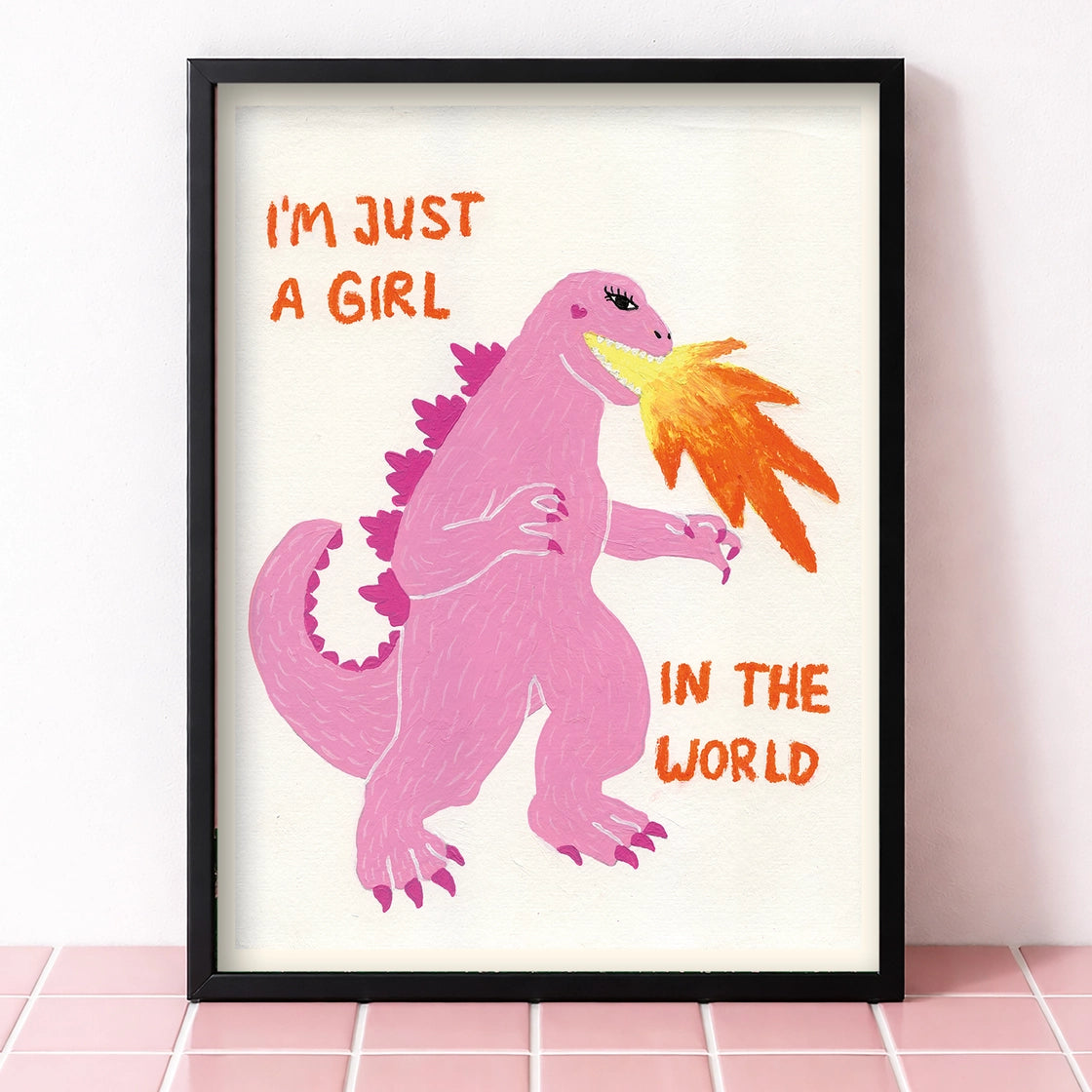 ilustracion Just a girl