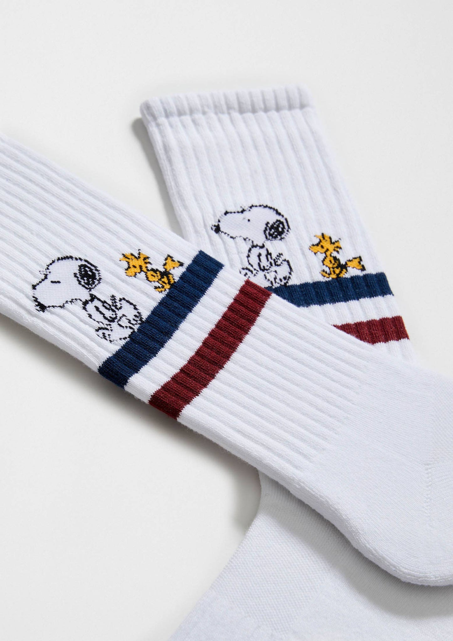 BESOCKS - BeSnoopy Stripes Street - 100% Organic Cotton Socks