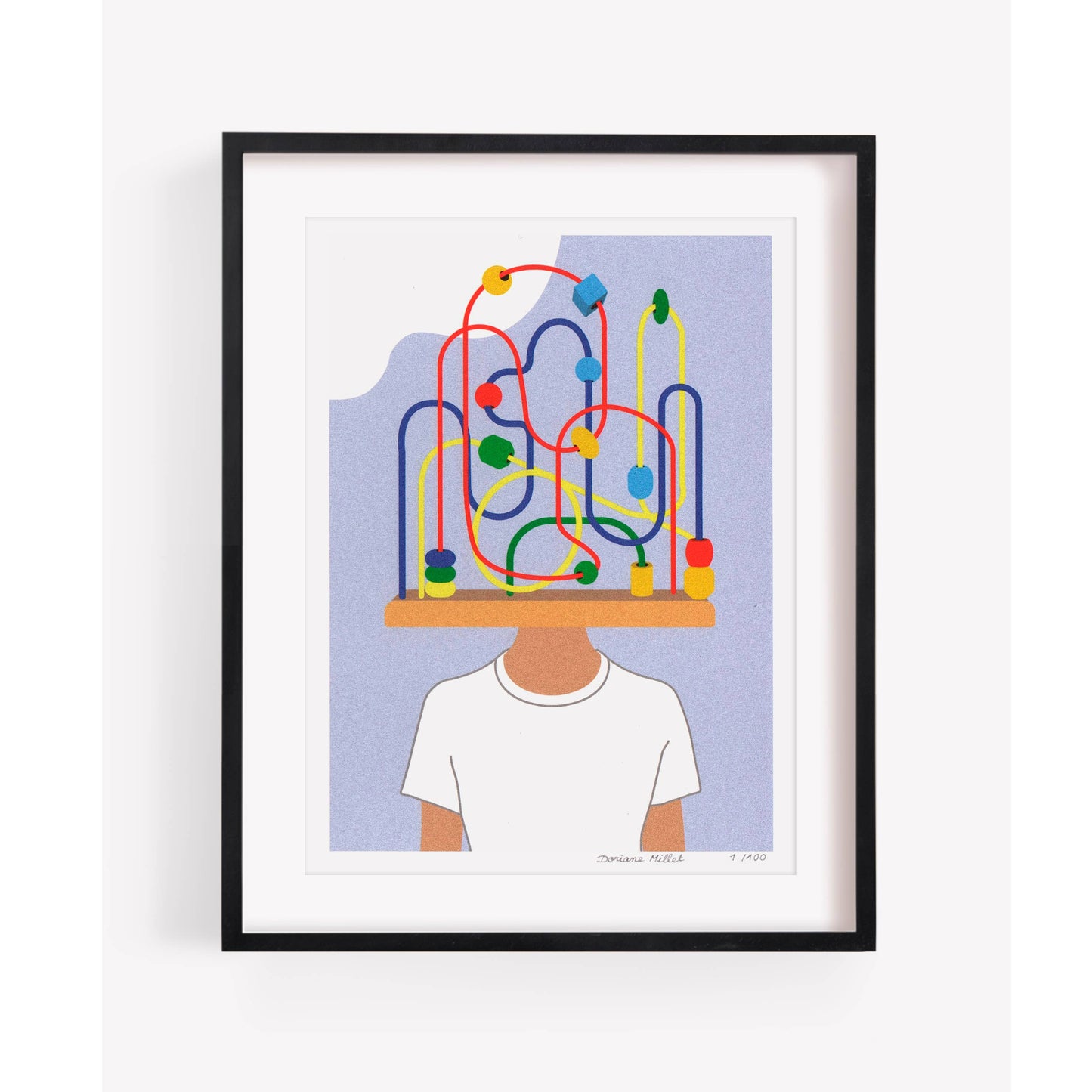 El laberinto | Impresión artística de 15x20 cm | Edición limitada