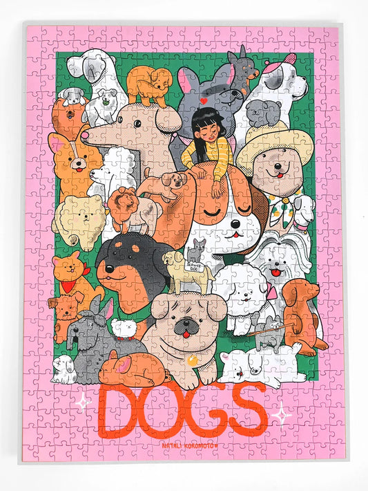 puzzle dogs 500 piezas