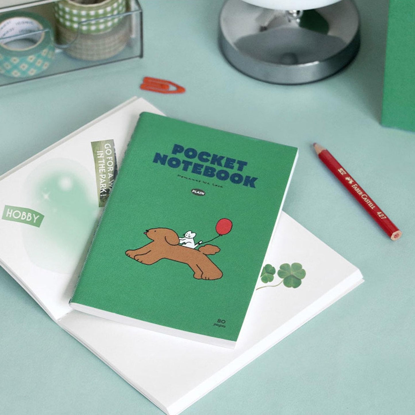 Pocket Notebook Liso Balloon | Leopardo Leopardi