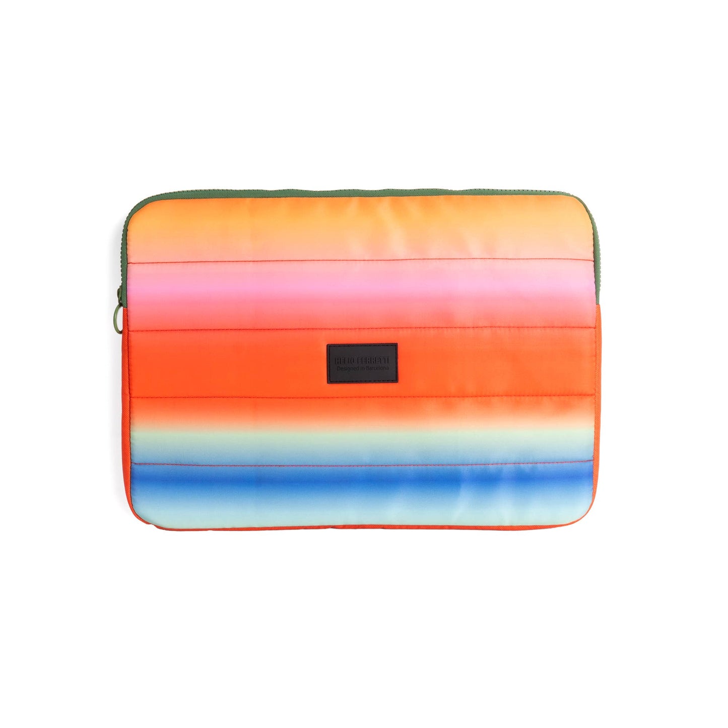 funda para  portátil naranja