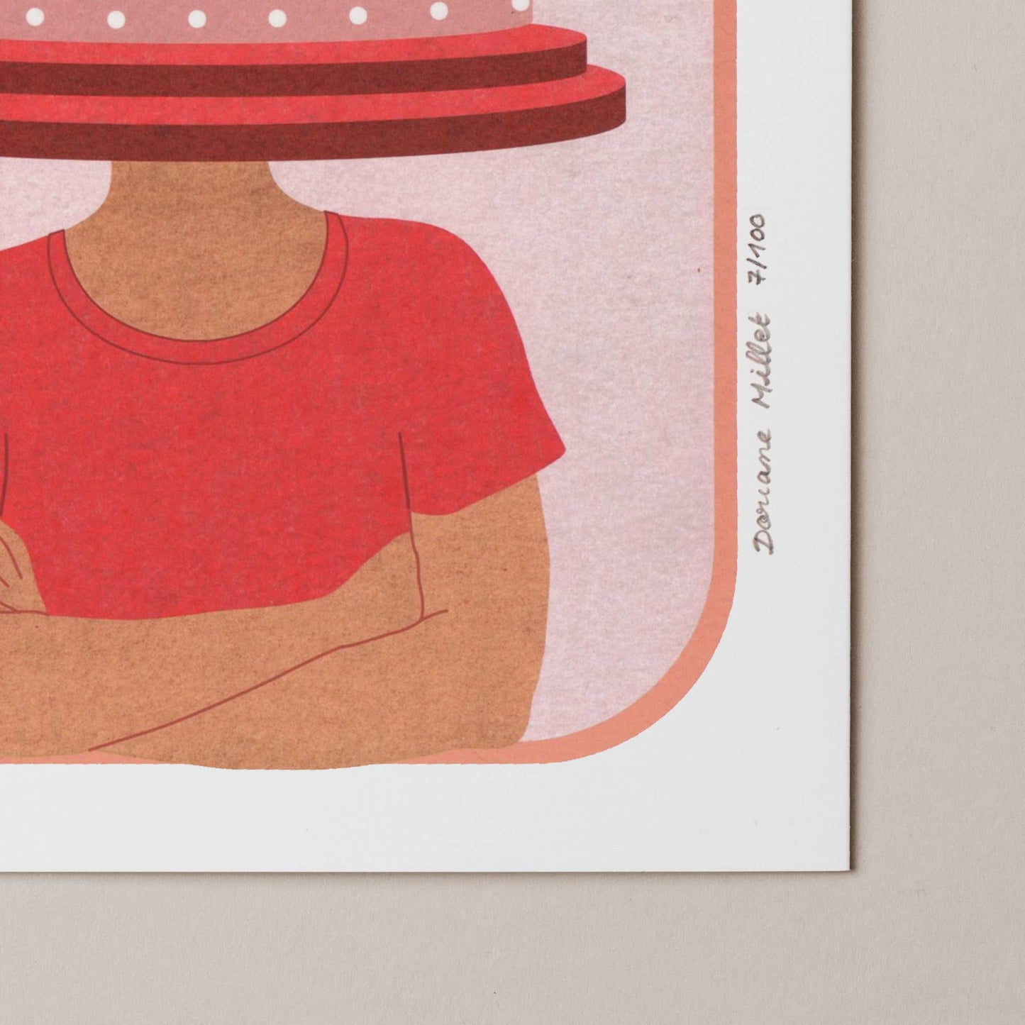 La Songeuse | Impresión artística 13x18 cm | Edición limitada