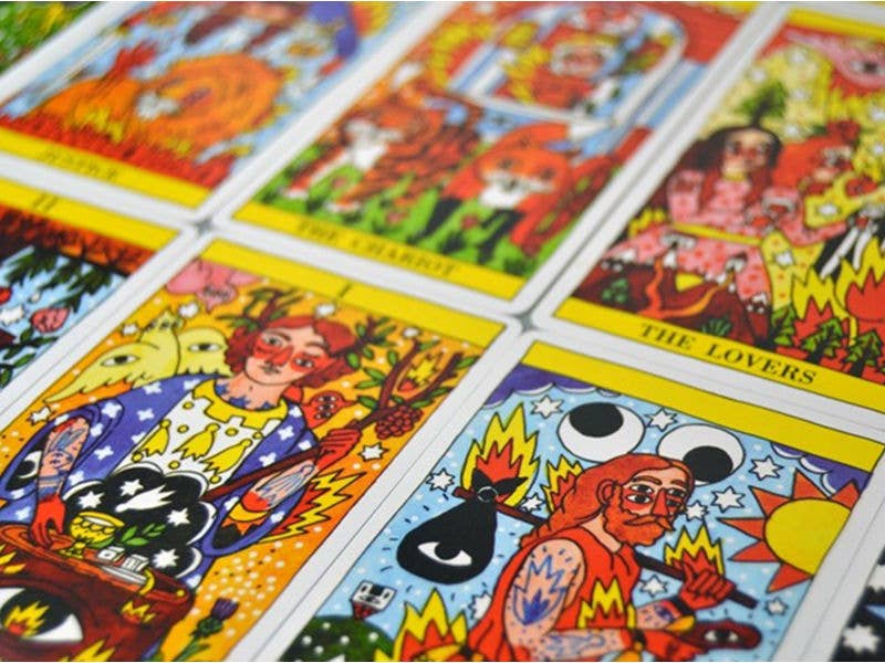 Tarot Del Fuego Deck Fournier