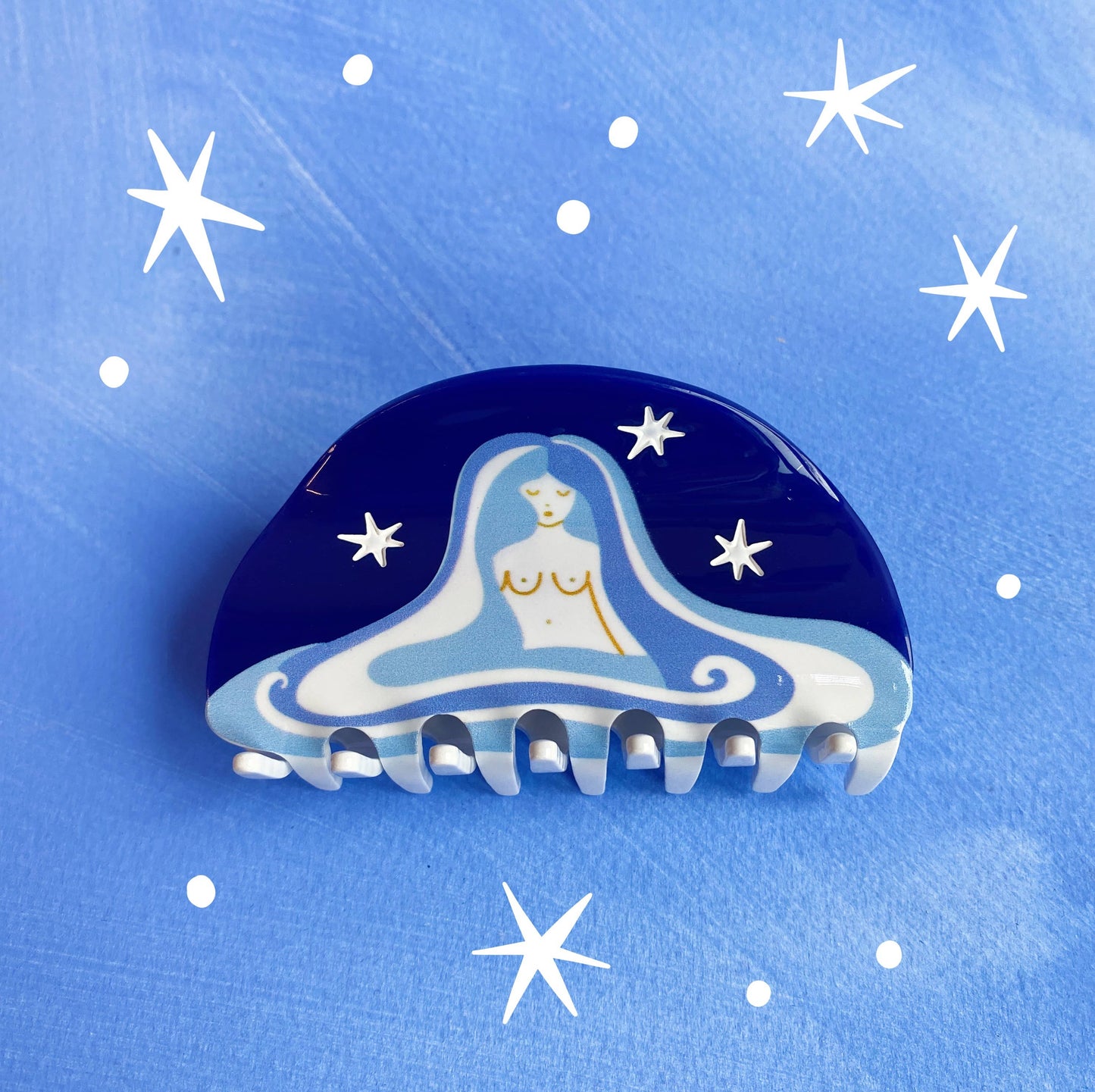 Lisa Junius - Garra de pelo de ninfa acuática