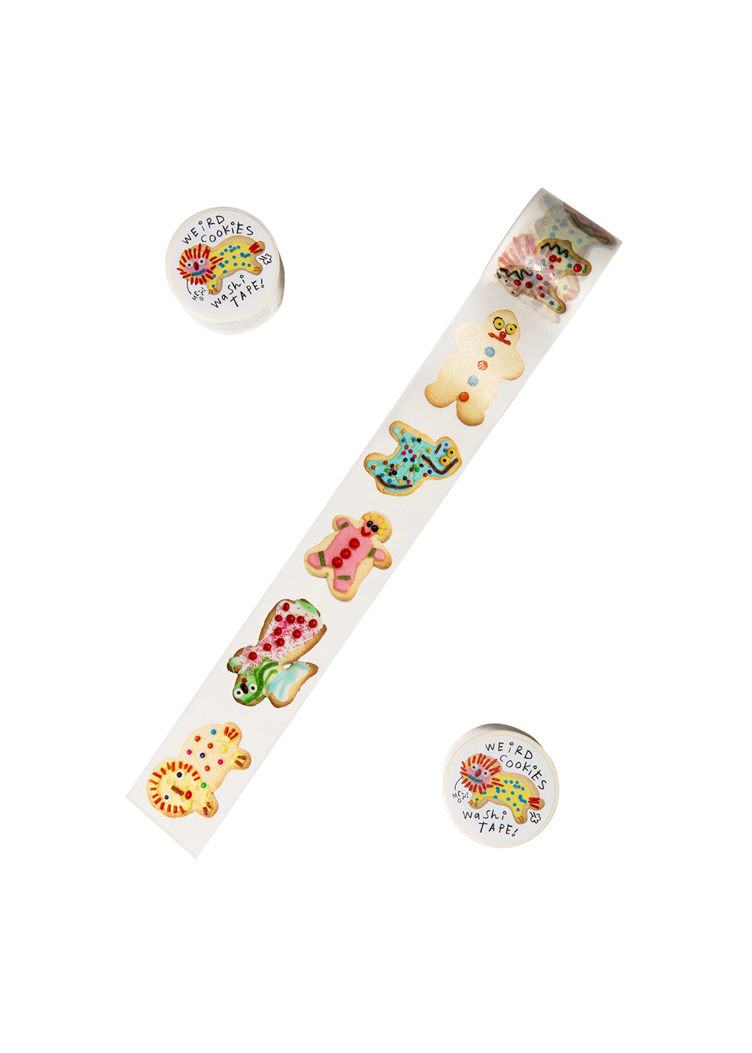 gentle thrills - Cinta washi de galletas raras
