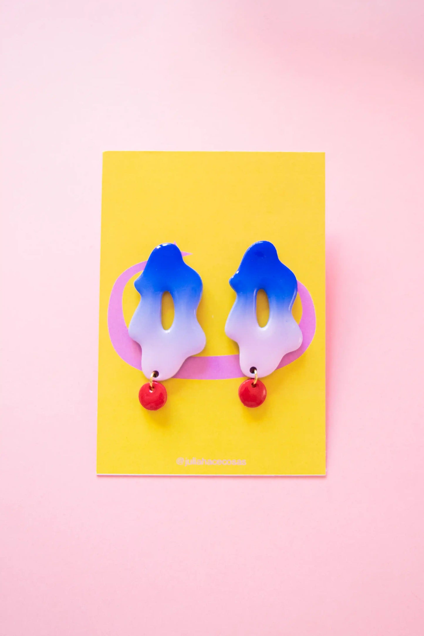 Pendientes ameba degradado – JULIAHACECOSAS | Tienda de diseño Barcelona