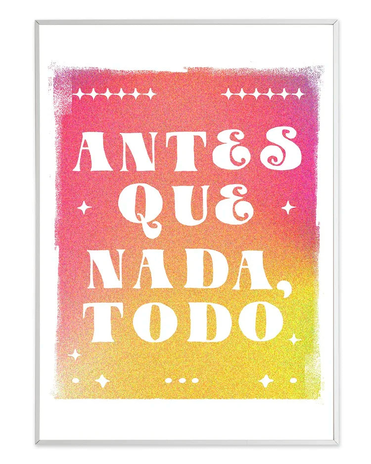 print antes que nada