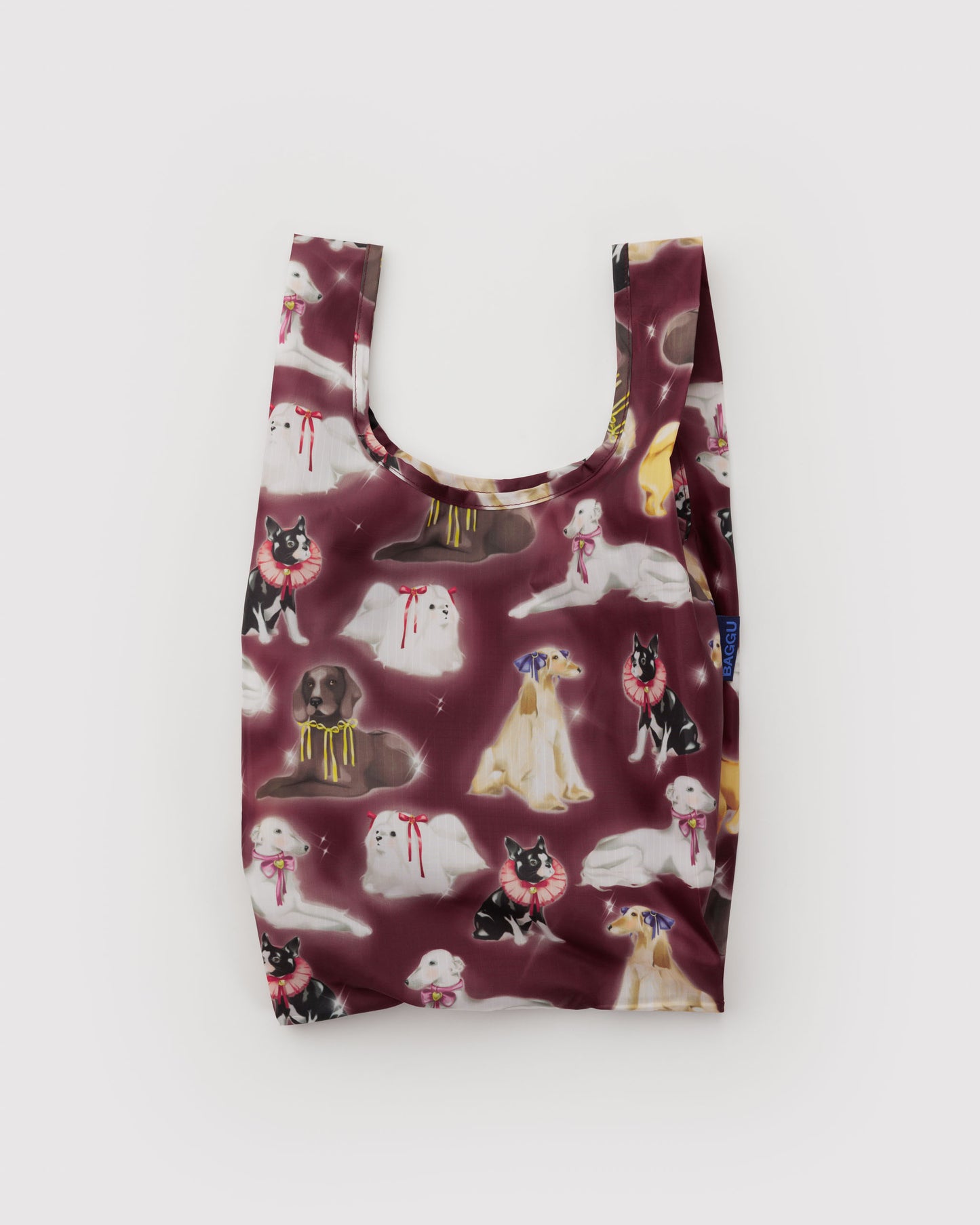 bolsa plegable granate baggu