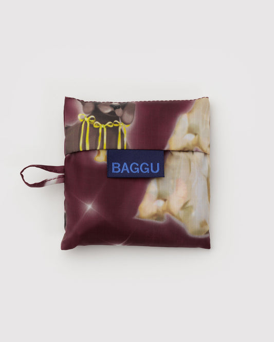 bolsa plegable granate baggu