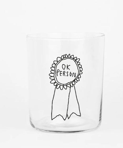 vaso grande ok person