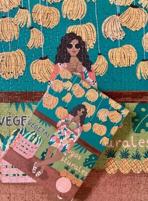 ilustracion fruit lady