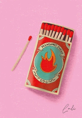 Impressió d'art Una noia al Park Güell