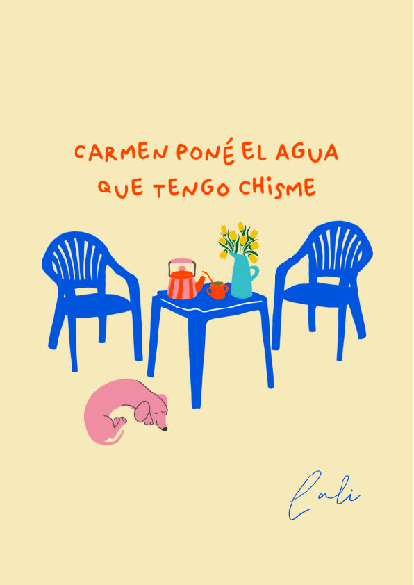 ilustracion Chisme