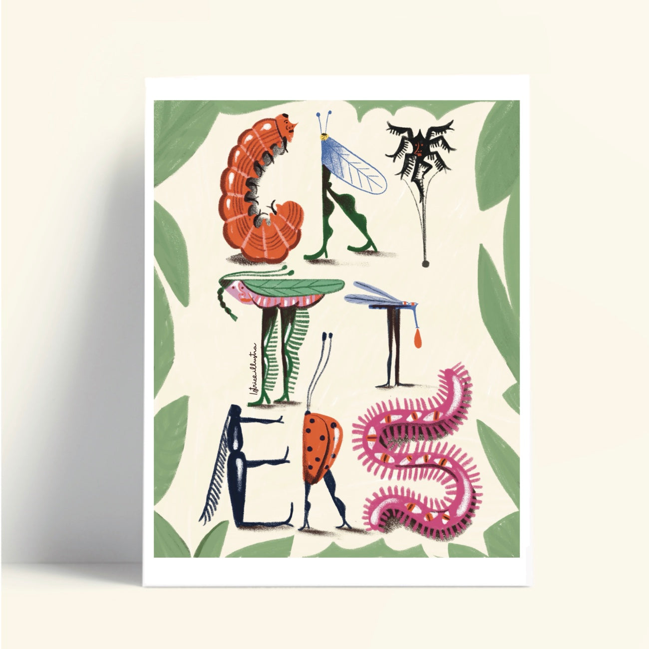 Critter – ilustración original de Istriceillustra | Leopardo Leopardi Barcelona