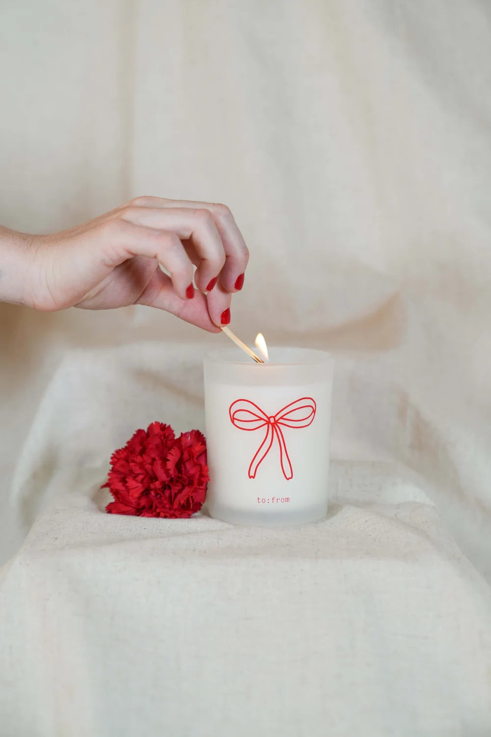 vela de silla (olor melocoton)